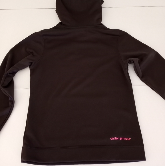 Under Armour Brown And Pink Camo Pullover Hoodie Women's Size Small - Picture 6 of 12